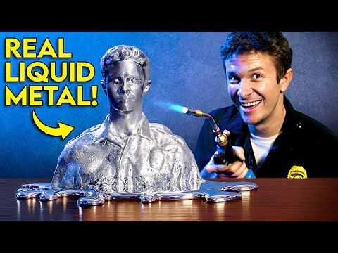 I did the Liquid Terminator Effect PRACTICALLY