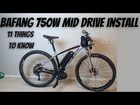 Bafang Mid Drive Install 750w BBS02 Ebike Step by Step Instructions (11 Things to Know)