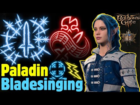 Bladesinging Wizard / Crown Paladin Build - Baldur's Gate 3
