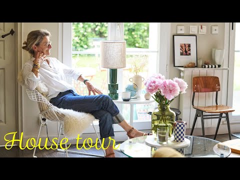 【ルームツアー】蚤の市ショップマダムのお宅🏡拝見/日本の部屋にも参考になる!アンティーク小物&家具を活かした可愛いインテリア/パリ暮らしVlog