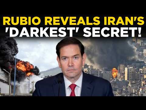 Live | Marco Rubio Goes All Out Against Iran in Fiery Speech | US-Iran Conflict | Trump | US News