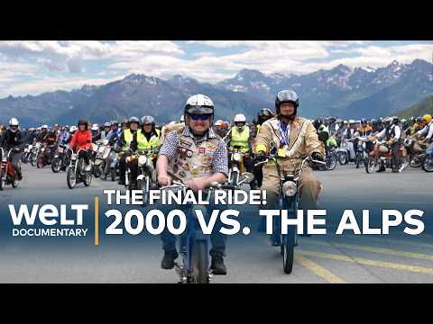 The Final Moped Marathon: 2,000 Riders Take on the Alps One Last Time | Full Documentary