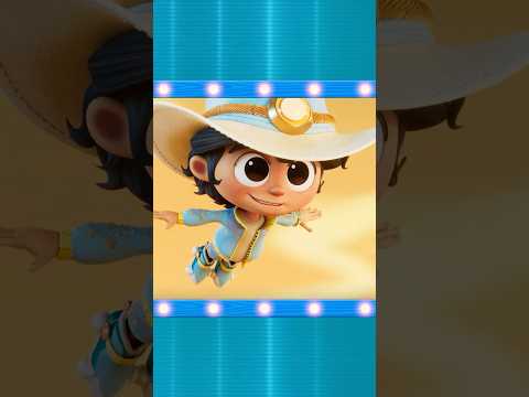 Kid Cowboy rides into the sunset! #shorts