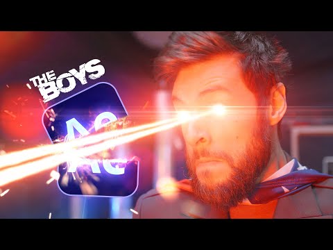 How to recreate the LAZER EYES from HOMELANDER in After Effects