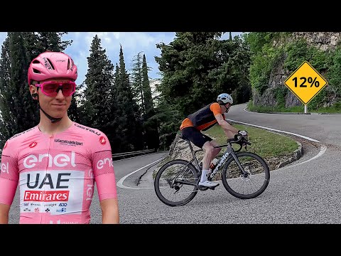 Giro D'Italia 2024 - How long can I keep up with Tadej?