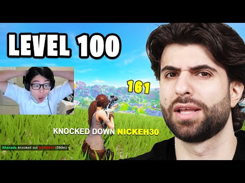 Level 1 to 100 Fortnite Trickshots!