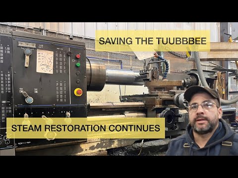 WORK continues on the STEAM ENGINE PROJECT!! Working on the rear!!!