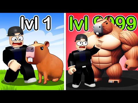 Doing 52,847,316 Damage as a Capybara in Roblox