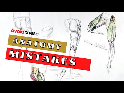 5 MISTAKES you make when studying anatomy for artists