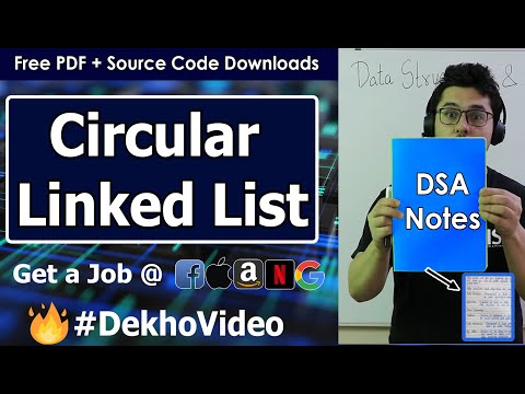 Circular Linked List and Operations in Data Structures (With Notes)