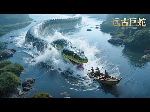 【FULL】死亡之河！远古巨蛇破水突袭，巨浪瞬间吞噬人类小船！【蛇之女 Snake Girl】|驚悚 灾难 |【电影派对】