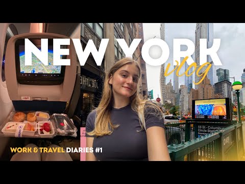 new york vlog  // улетела в США по программе Work & Travel 2025