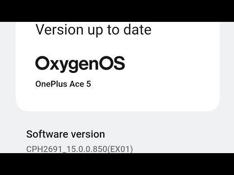 OnePlus ace 5 update OTA Solution