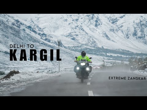 DELHI TO KARGIL LADAKH RIDE IN EXTREMELY BAD WEATHER | ZANSKAR 2025 BEGINS | EP-01 DELHI- LADAKH