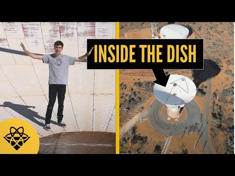 How does a satellite dish work?