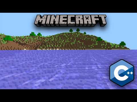 I added water to my C++ Minecraft Clone