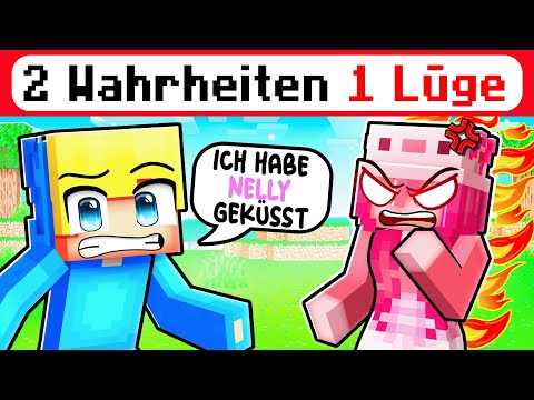 Minecraft, aber 2 WAHRHEITEN 1 LÜGE!