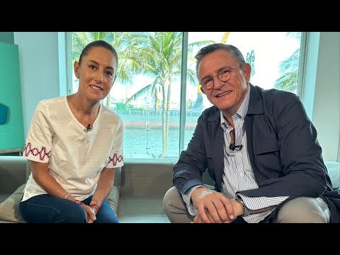 Claudia Sheinbaum en entrevista exclusiva con Jorge Garralda para A Quien Corresponda.