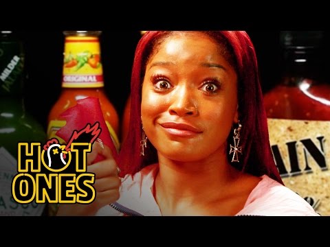 Keke Palmer Laughs Uncontrollably While Eating Spicy Wings | Hot Ones
