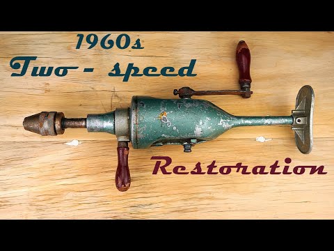 Old hand drill - Restoration