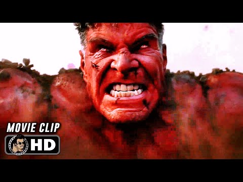 Red Hulk Transformation Scene | CAPTAIN AMERICA: BRAVE NEW WORLD (2025) Movie CLIP HD