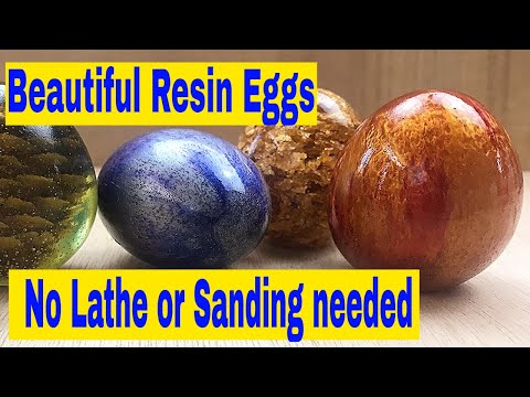 HOW TO MAKE A RESIN EGG MOLD