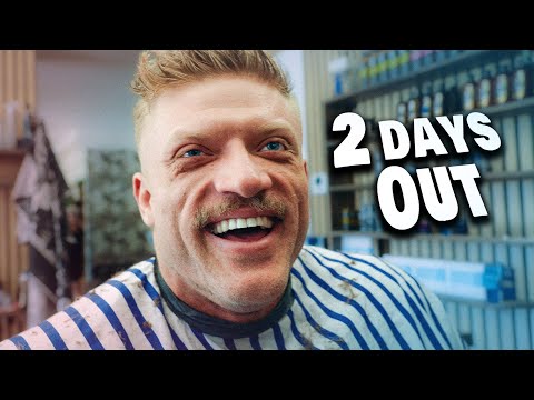 Frisch Rasiert geht's zum Athletenmeeting