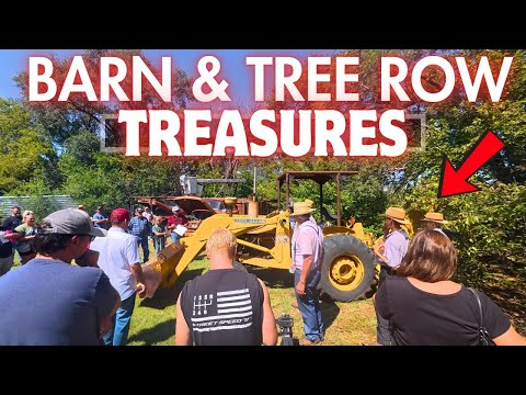Unexpected Auction BARN FINDS and More at this Kansas Farm Auction!