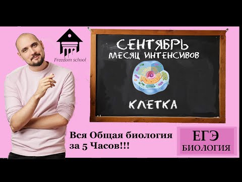 Вся ОБЩАЯ БИОЛОГИЯ за 5 ЧАСОВ! |ЕГЭ БИОЛОГИЯ|Freedom|