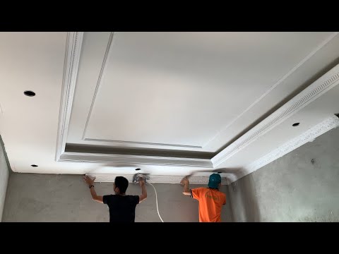 Professional Skills Installing Gypsum Boards On Bedroom Ceilings New Style Quickly And Firmly