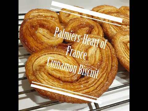 How to make Palmiers-Frenchy style-Flaky biscuit