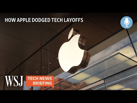 Apple Avoids Tech Layoffs: What Are They Doing Differently? | WSJ Tech News Briefing