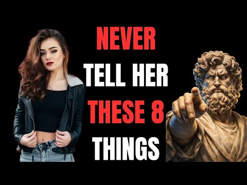 Why High Value Men Hide These 8 Things from Women | Stoicism