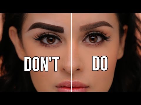 Eyebrow Do's and Don'ts
