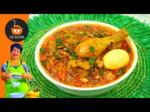 CHICKEN SOTANGHON SOUP | NOODLES RECIPE | ULAM IDEAS | ESIE AUSTRIA