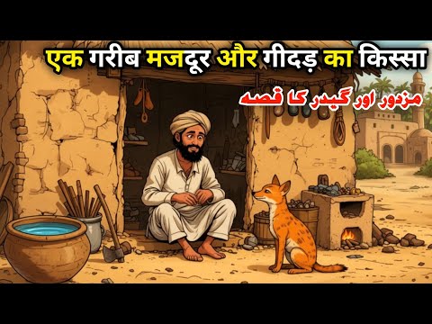 Ek Gareeb Mazdoor Or Gidar Ka Kissa |Islamic Moral Story | Moral Stories In Urdu|Hindi Moral Story |