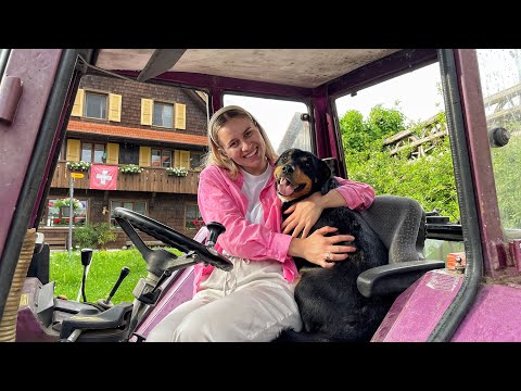 The boss's DAUGHTER and a UKRAINIAN on a FARM in Switzerland. The end of the story