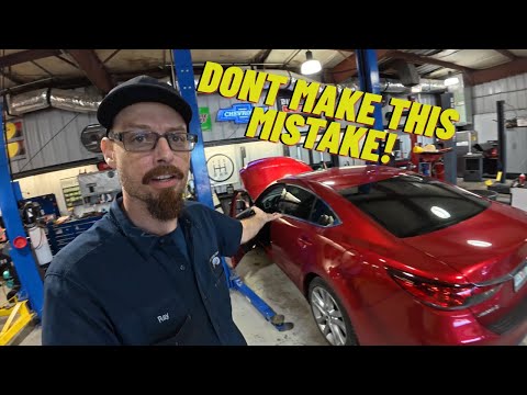 Incompetent Mechanic? Easy Job FAILED! Mazda 6 Oil Leak