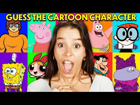Guess The Cartoon Character Challenge!