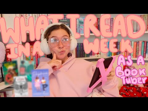How much I read in a week *booktuber edition* ✨📚🌟 stepping out of my comfort zone, second chance etc