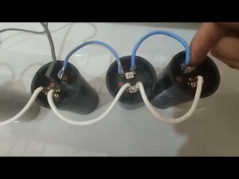 Como Ligar os Capacitores no Motor Elétrico 