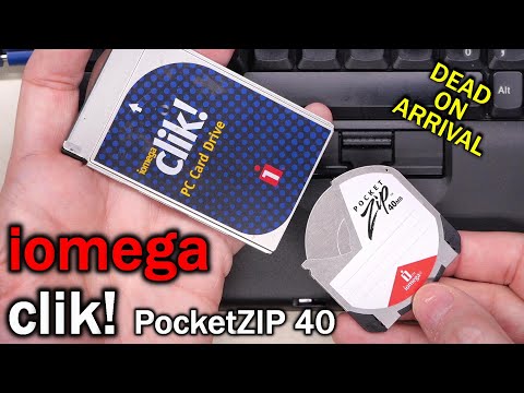 Testing and benchmarking the micro-floppy "iomega clik!"