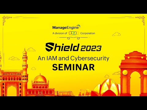 ManageEngine Shield 2023 seminars in Chennai and Bengaluru