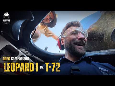 WORKSHOP WEDNESDAY: Office worker drives T-72 and Leopard I Main Battle Tanks