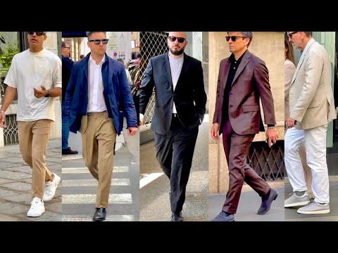 Spring 2025 Dress like David Beckham⚽️Italian Men’s Street Style 🇮🇹Modern Elegance #mensfashion