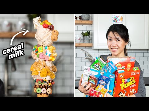 We Mixed 22 Cereals To Make Ice Cream
