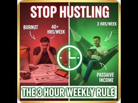 The 3 Hour Weekly Rule That Replaces All Side Hustle