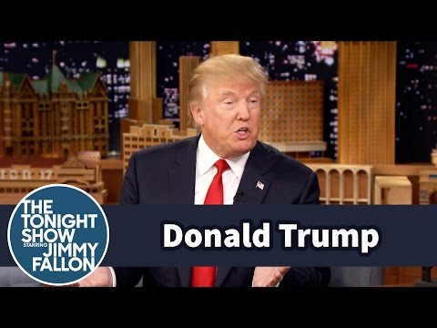 Donald Trump Talks Being the Front Runner of the GOP Presidential Race