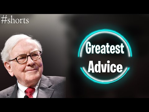 Warren Buffett's Greatest Advice