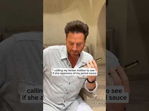 “It’s a sin to keep jarred sauce in my kitchen...” except Martone Street 😉